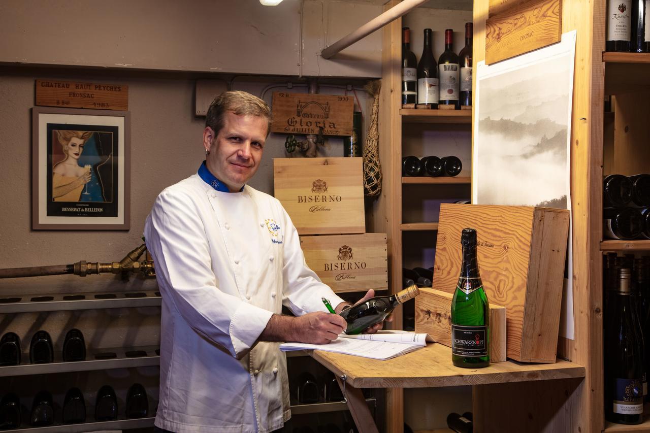 Hotel-Restaurant Schwarzkopf Frammersbach ภายนอก รูปภาพ